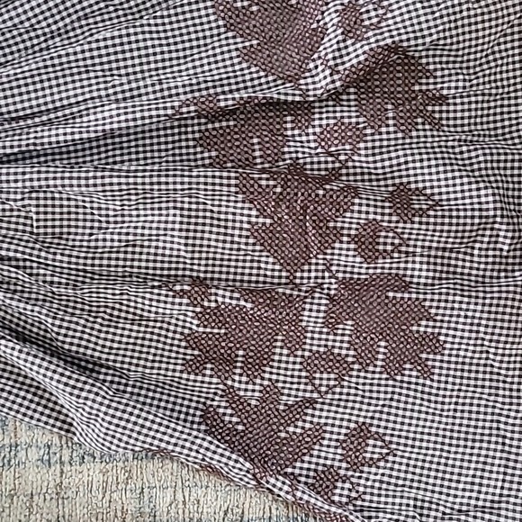 1950s Handmade Gingham Dress - Picture 8 of 16